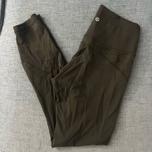Lululemon Army Green Leggings